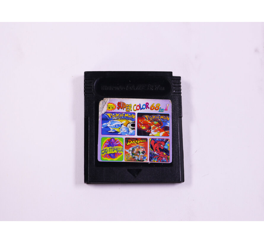 Game Boy Color - Super Color 68 in 1