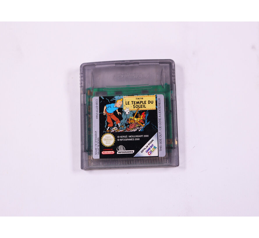 Game Boy Color - Tintin: Le Temple du Soleil