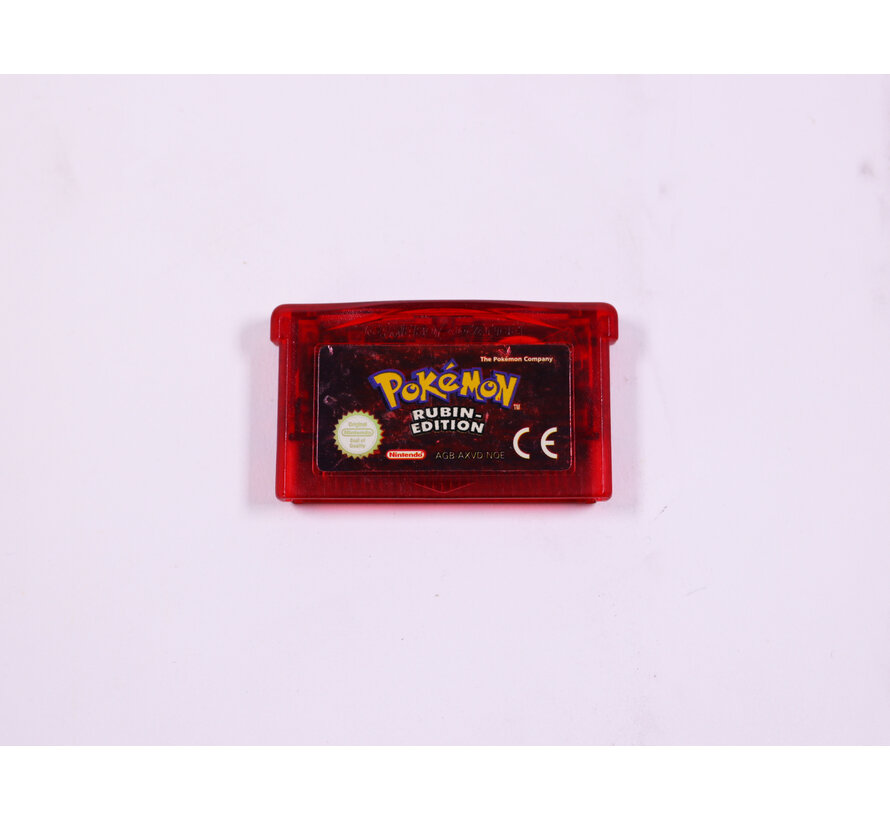 Game Boy Advance - Pokemon Ruby Version