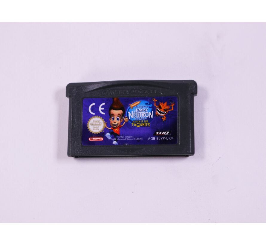 Game Boy Advance - The Adventures of Jimmy Neutron Boy Genius: Attack of the Twonkies