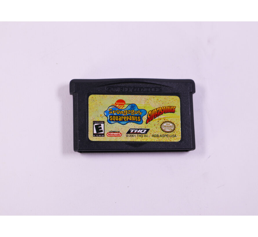 Game Boy Advance - SpongeBob SquarePants: SuperSponge