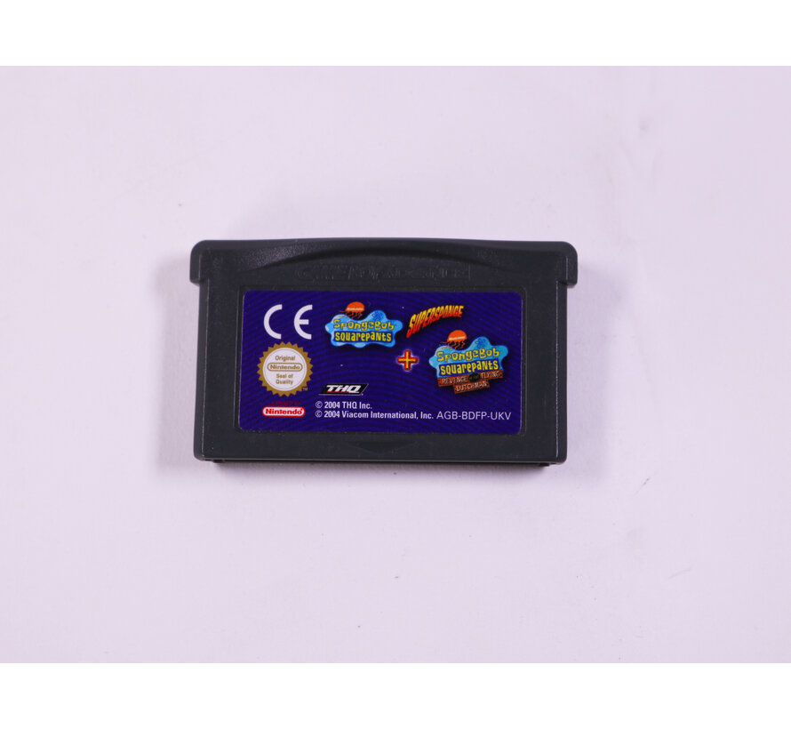 Game Boy Advance - SpongeBob SquarePants: SuperSponge + Revenge of the Flying Dutchman