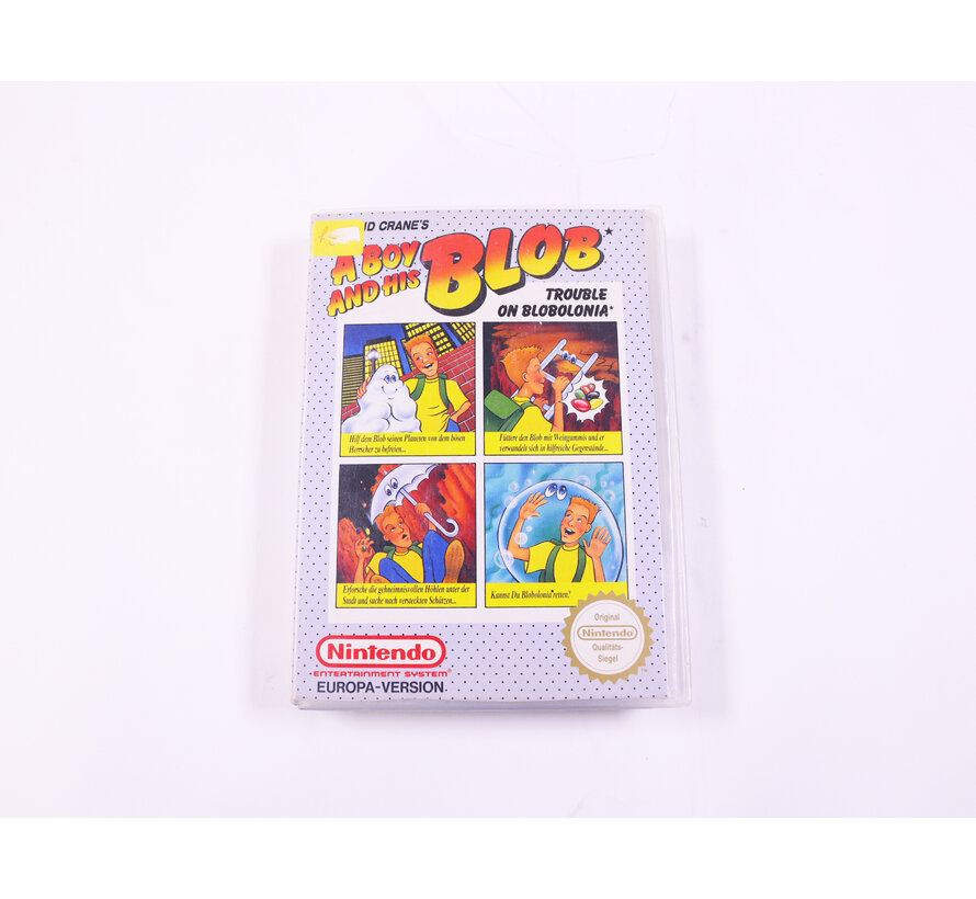 NES - A Boy and His Blob: Trouble on Blobolonia - Rental Boxed