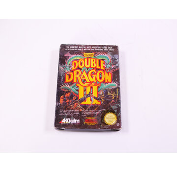 Technos Japan NES - Double Dragon III: The Sacred Stones - Boxed CIB