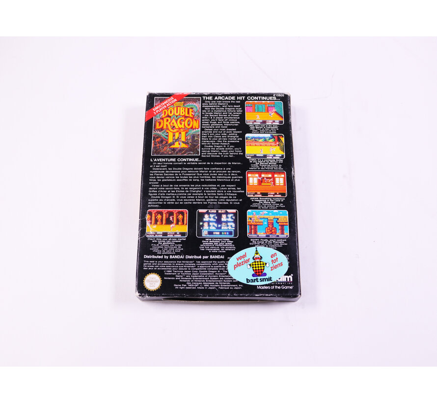 NES - Double Dragon III: The Sacred Stones - Boxed CIB