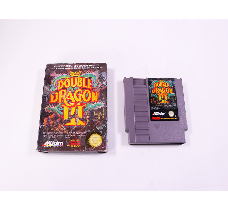 NES - Double Dragon III: The Sacred Stones - Boxed CIB