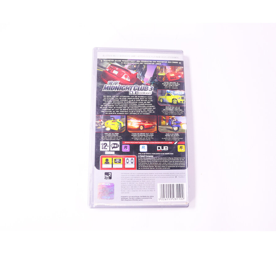 PSP - Midnight Club 3: DUB Edition [Platinum]