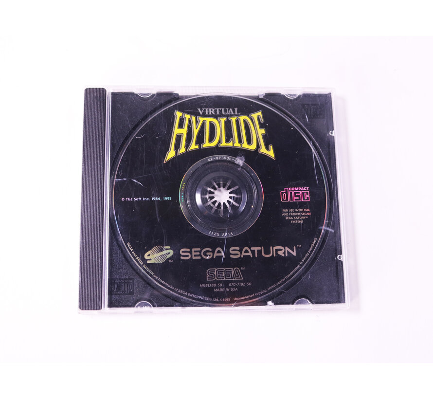 SEGA Saturn - Virtual Hydlide [No Manual]