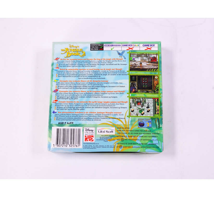 Game Boy Advance - Disney's The Jungle Book 2 [CIB Boxed]