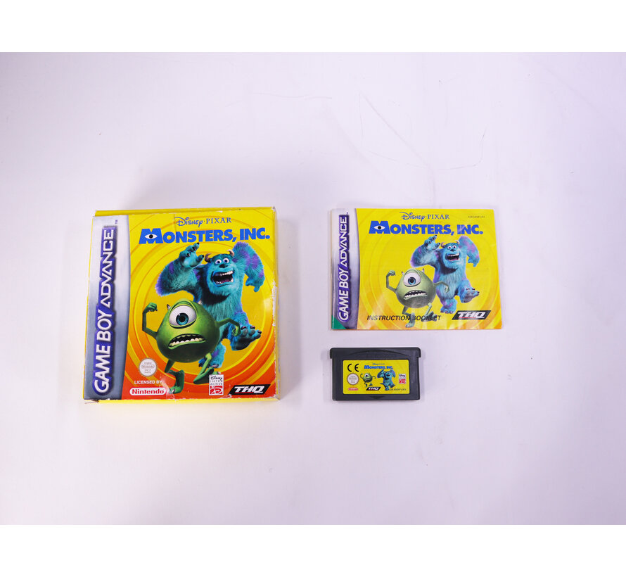 Game Boy Advance - Monsters, Inc. - Boxed CIB