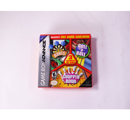 Nintendo Game Boy Advance - 3-in-1 Rec Room Challenge - Boxed CIB