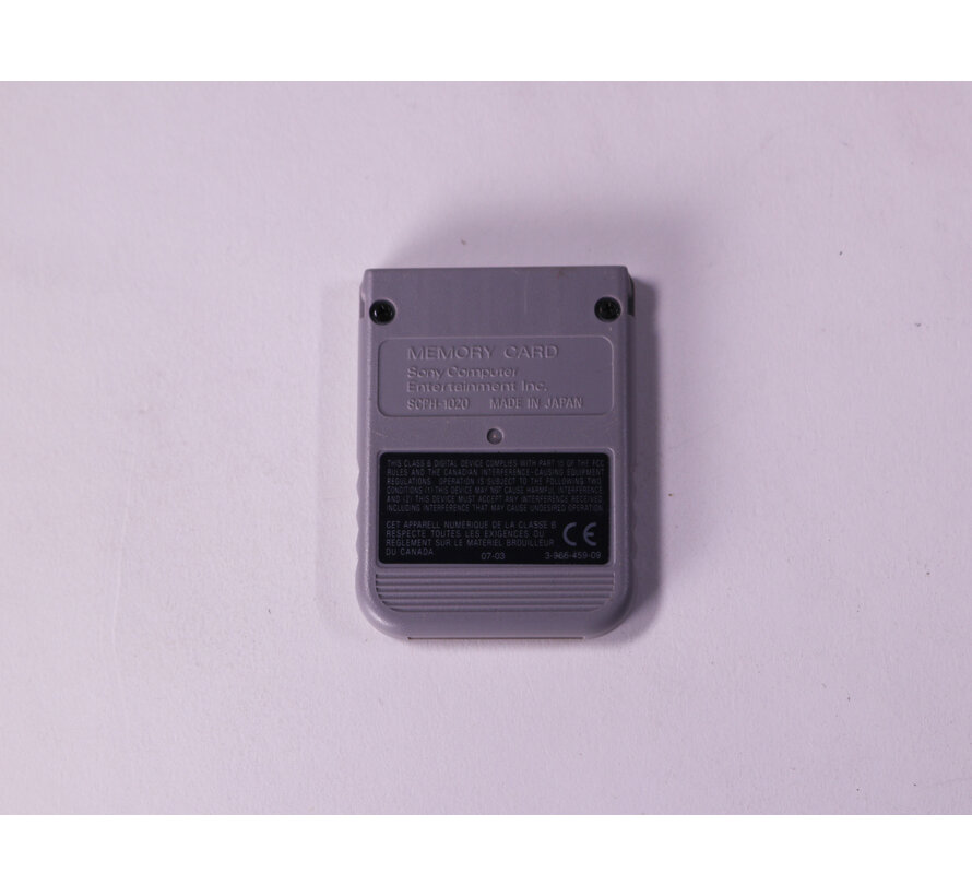PlayStation 1 - Memory Card [Boxed]