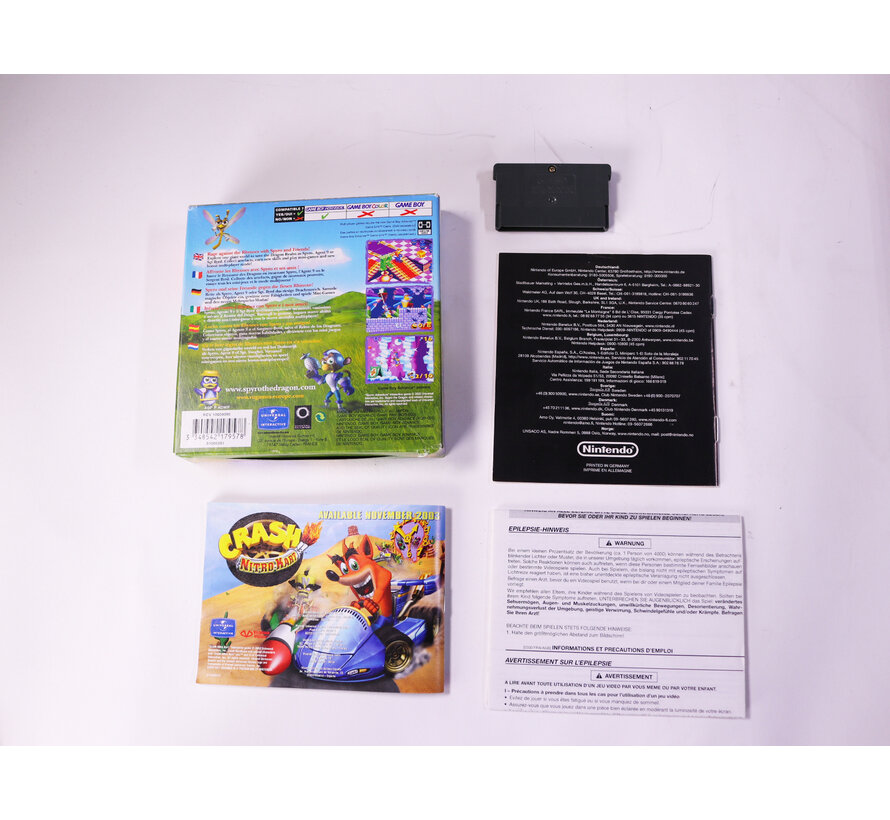 Game Boy Advance - Spyro: Attack of the Rhynocs - Boxed CIB