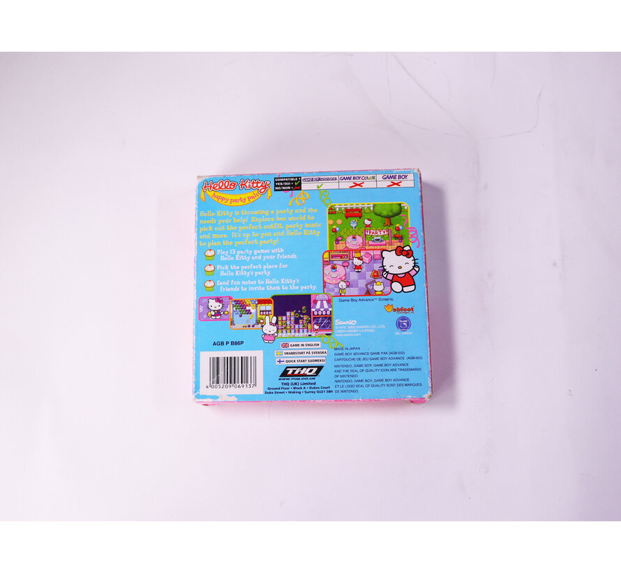 Game Boy Advance - Hello Kitty: Happy Party Pals - Boxed CIB