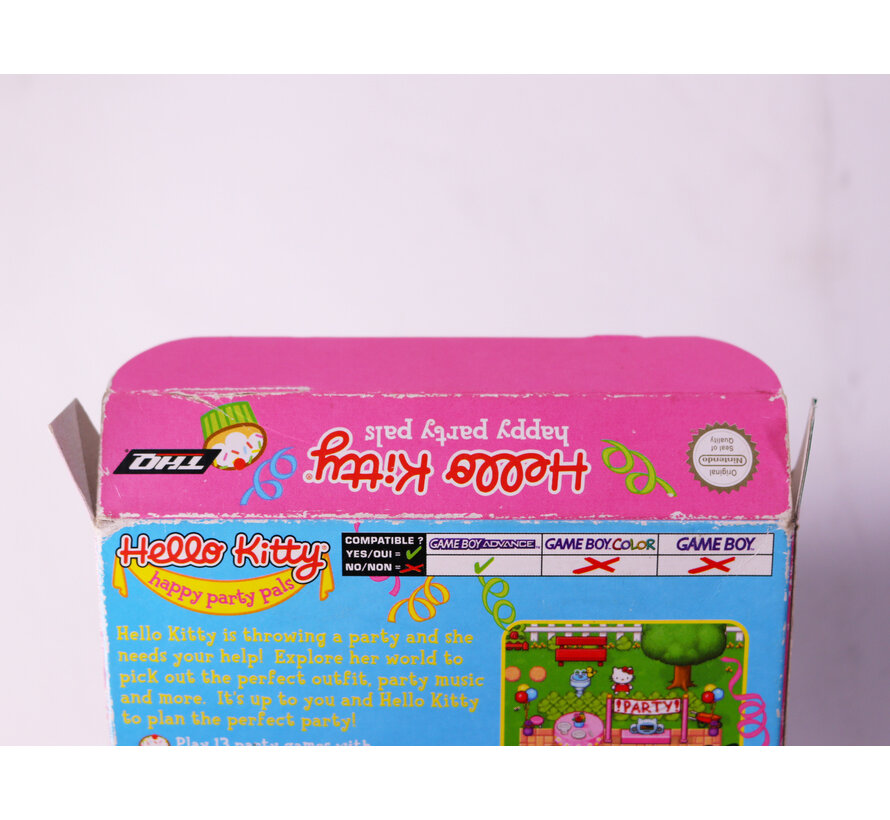 Game Boy Advance - Hello Kitty: Happy Party Pals - Boxed CIB