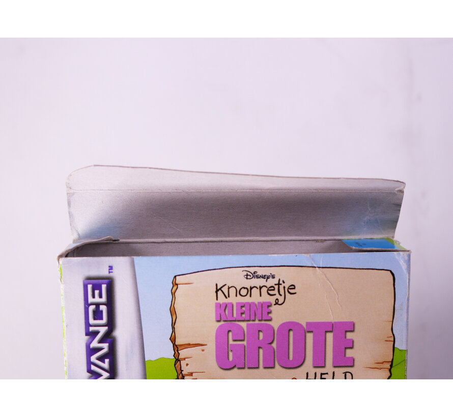 Game Boy Advance - Knorretje Kleine Grote Held - Boxed CIB