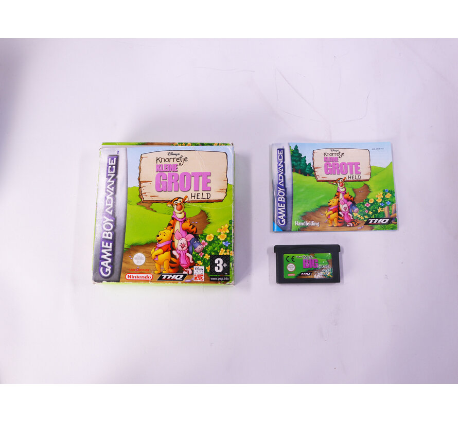 Game Boy Advance - Knorretje Kleine Grote Held - Boxed CIB