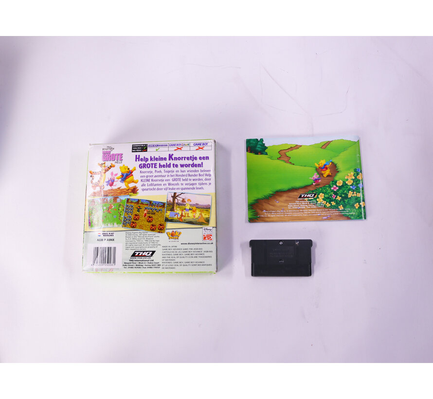 Game Boy Advance - Knorretje Kleine Grote Held - Boxed CIB