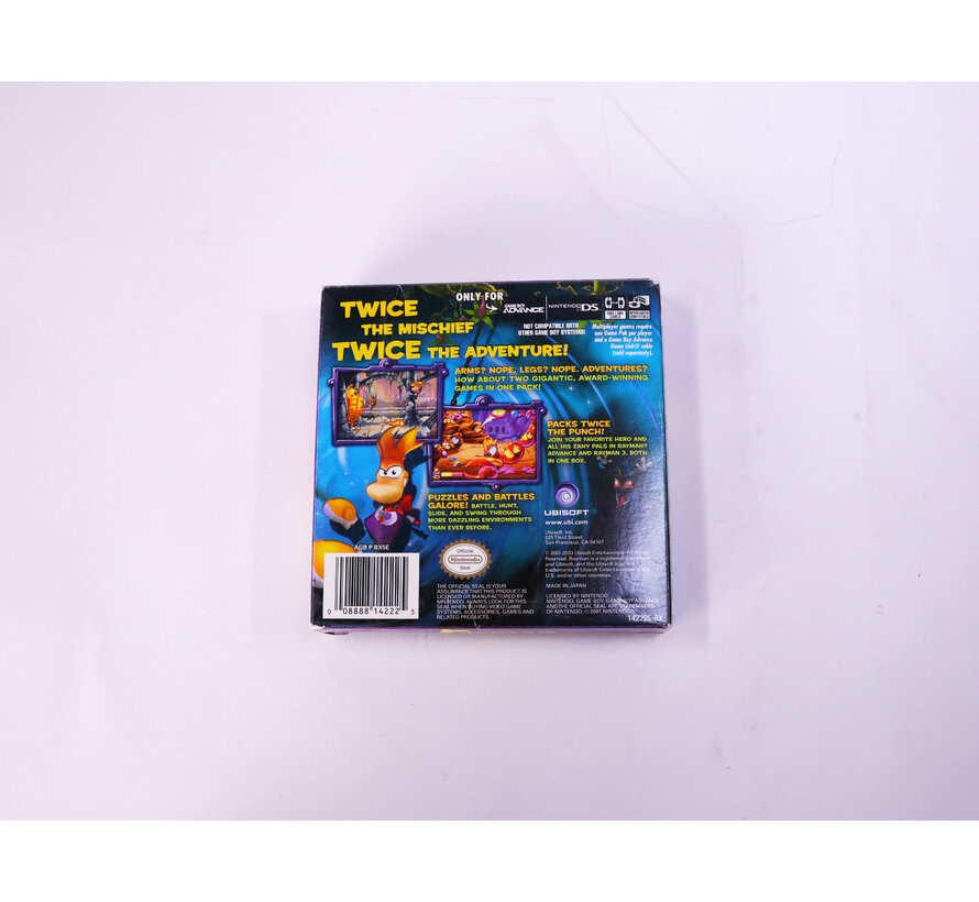 Game Boy Advance - Rayman 10th Anniversary - Boxed CIB