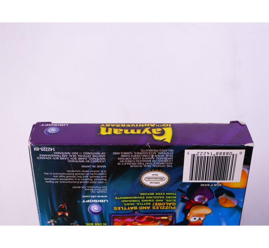 Game Boy Advance - Rayman 10th Anniversary - Boxed CIB