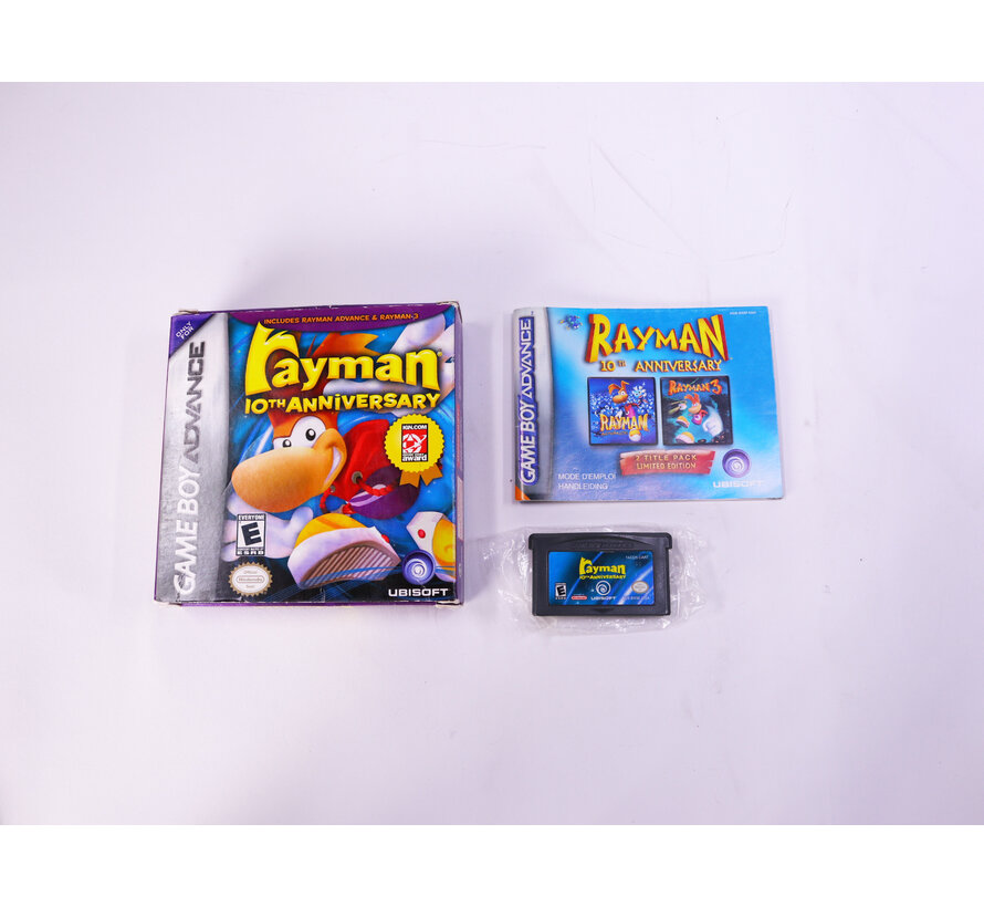Game Boy Advance - Rayman 10th Anniversary - Boxed CIB