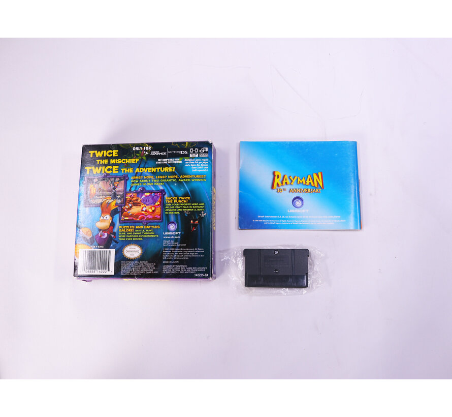 Game Boy Advance - Rayman 10th Anniversary - Boxed CIB