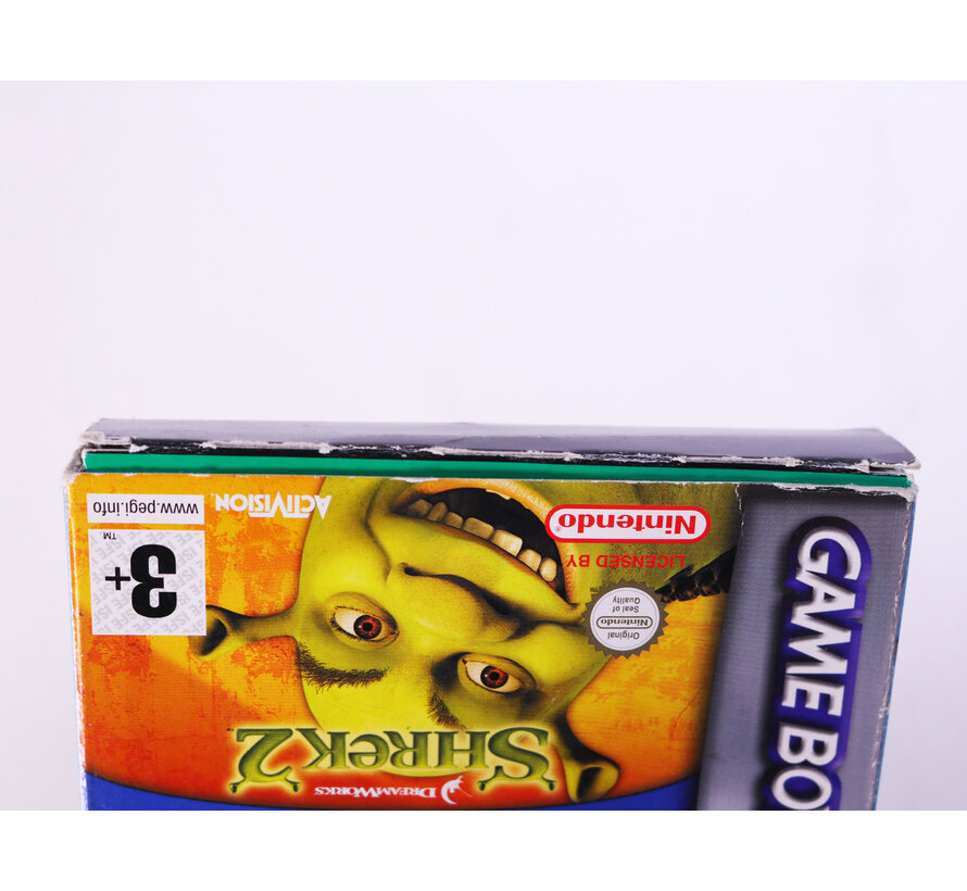 Game Boy Advance - Madagascar & Shrek 2 - Boxed CIB