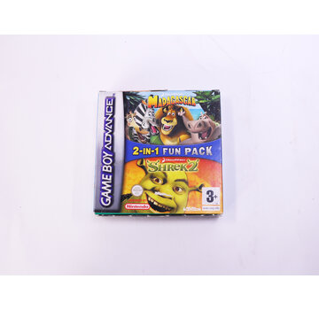 Vicarious Visions Game Boy Advance - Madagascar - Shrek 2 - Boxed CIB