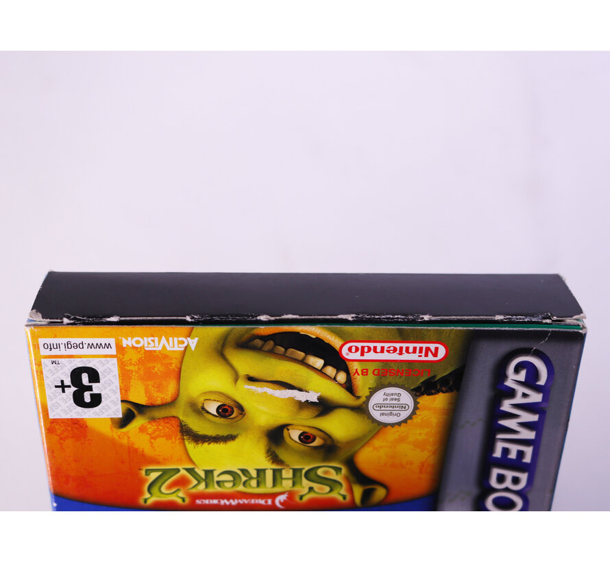 Game Boy Advance - Madagascar - Shrek 2 - Boxed CIB