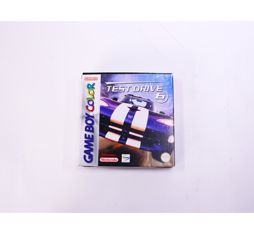 Game Boy Color - Test Drive 6 - Boxed CIB