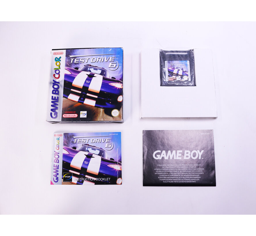 Game Boy Color - Test Drive 6 - Boxed CIB