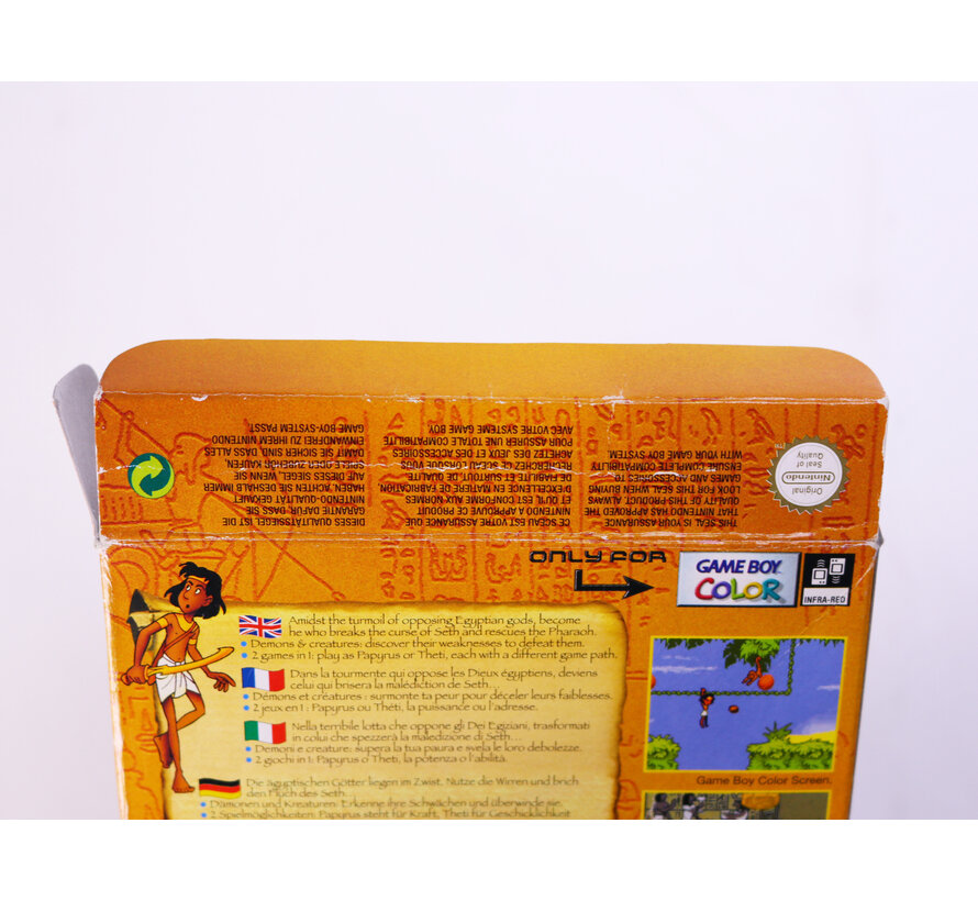 Game Boy Color - Papyrus - Boxed CIB