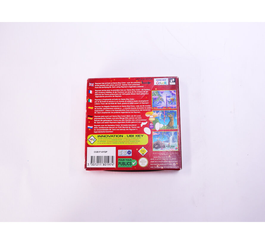 Game Boy Color - Rayman - Boxed CIB