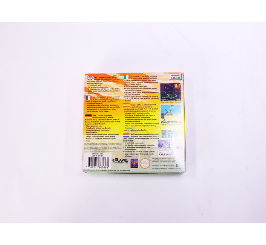 Game Boy Color - Godzilla: Monster Wars - Boxed CIB