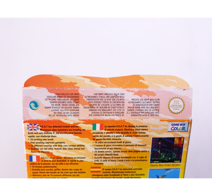 Game Boy Color - Godzilla: Monster Wars - Boxed CIB