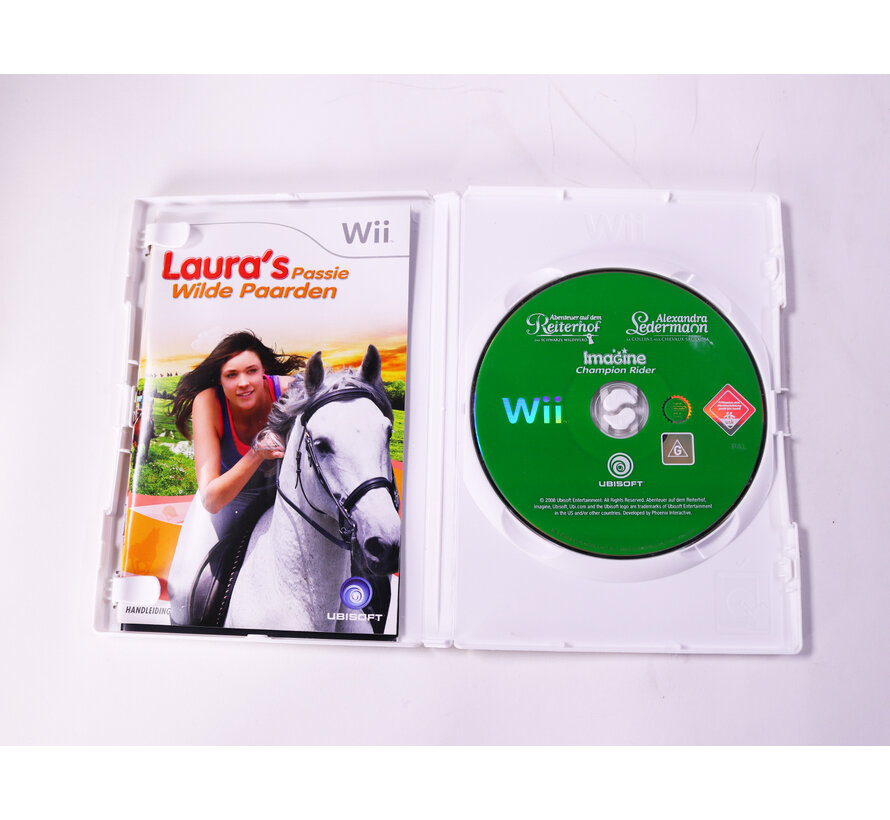 Nintendo Wii - Laura's Passie: Wilde Paarden
