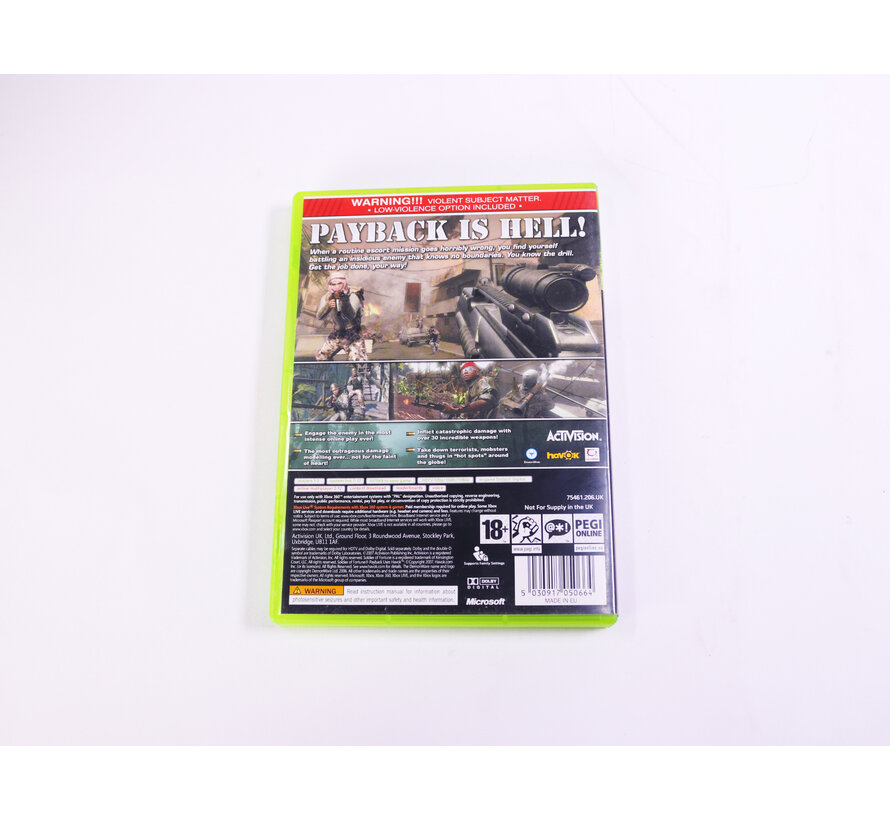 Xbox 360 - Soldier of Fortune: Payback