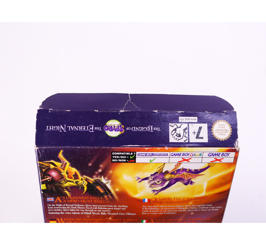 Game Boy Advance - The Legend of Spyro: The Eternal Night - Boxed CIB