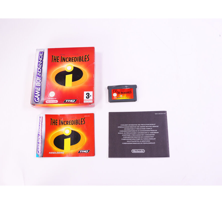 Game Boy Advance - The Incredibles - - Boxed CIB