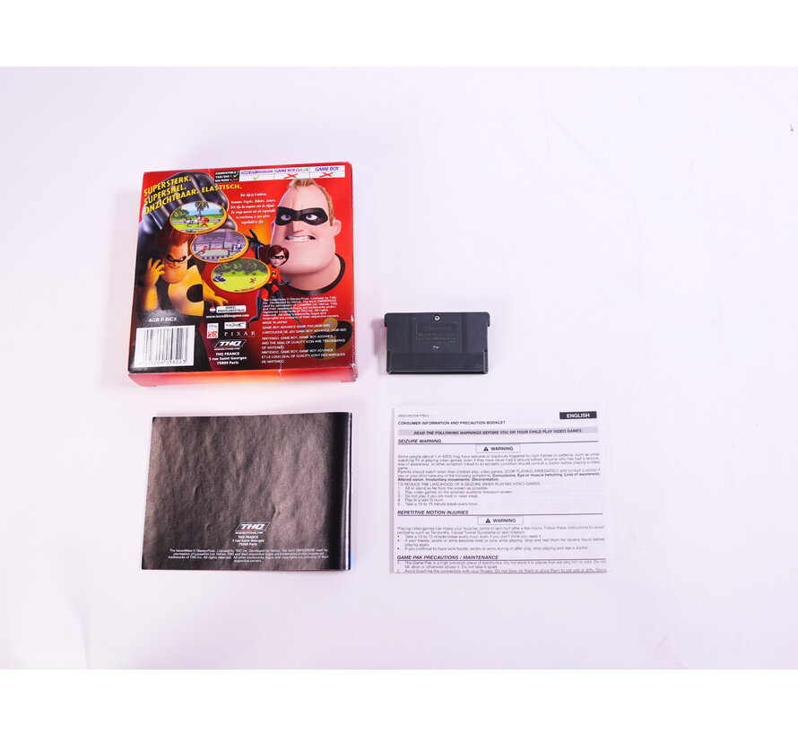 Game Boy Advance - The Incredibles - - Boxed CIB