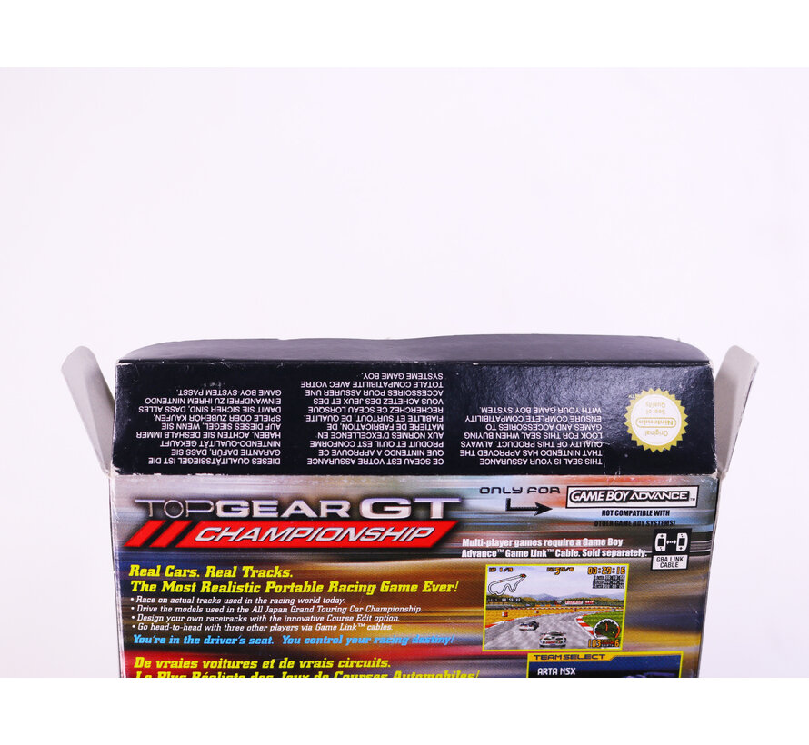 Game Boy Advance - Top Gear GT Championship - Boxed CIB