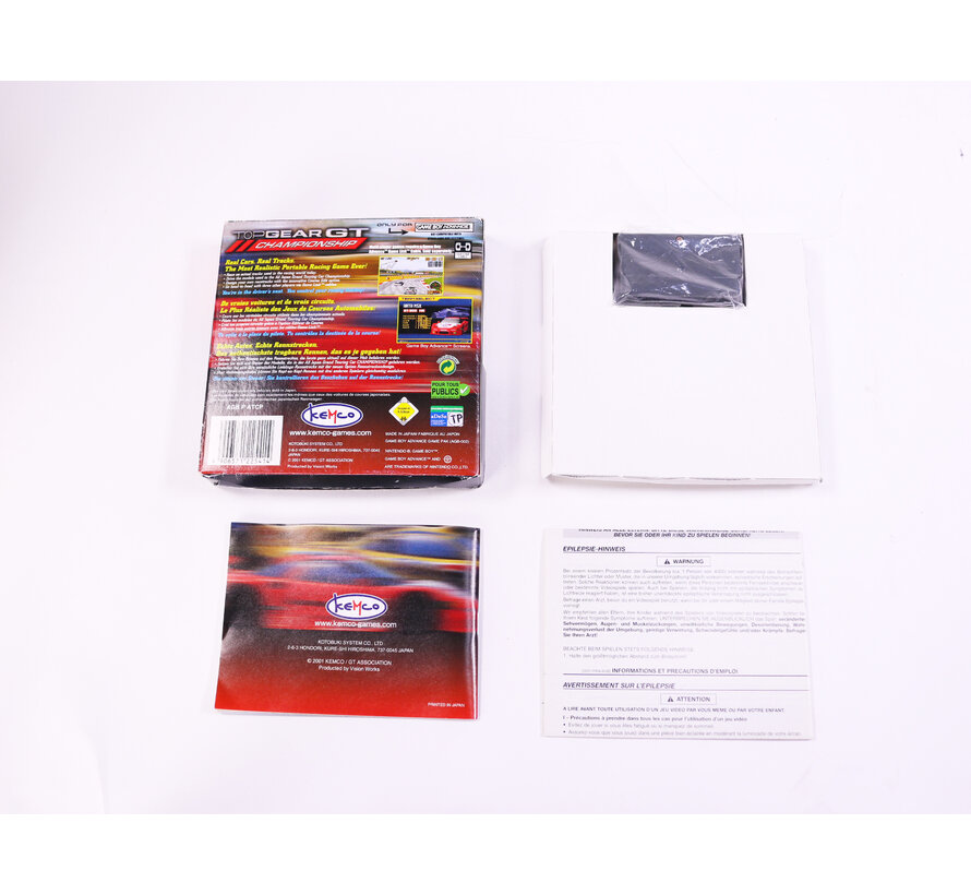 Game Boy Advance - Top Gear GT Championship - Boxed CIB