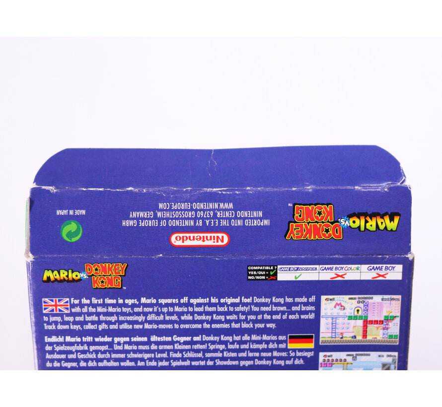 Game Boy Advance - Mario vs. Donkey Kong - Boxed CIB