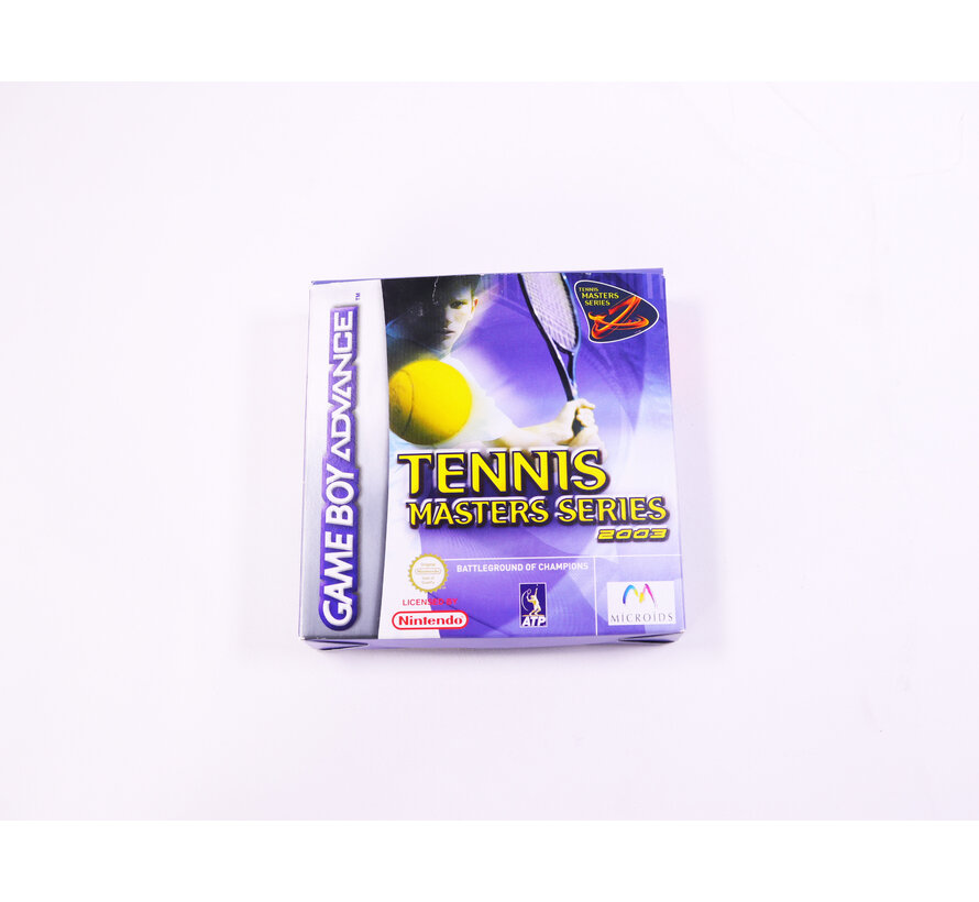 Game Boy Advance - Tennis Masters Series 2003 - Boxed CIB