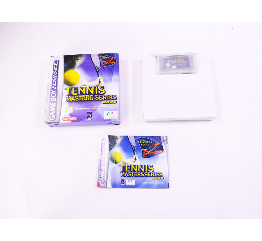 Game Boy Advance - Tennis Masters Series 2003 - Boxed CIB
