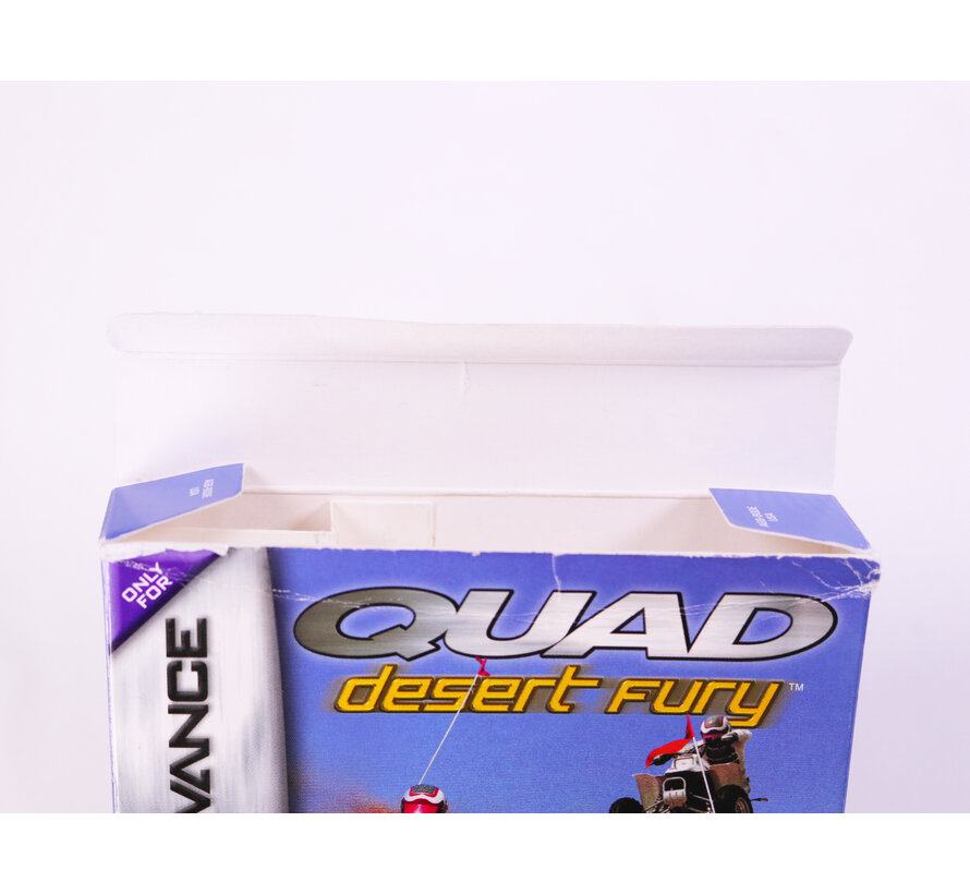 Game Boy Advance - Quad Desert Fury - USA - Boxed CIB