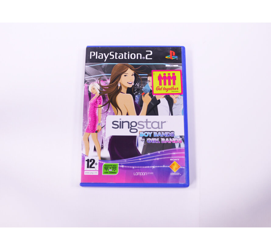 PlayStation 2 - SingStar Boy Bands vs Girl Bands