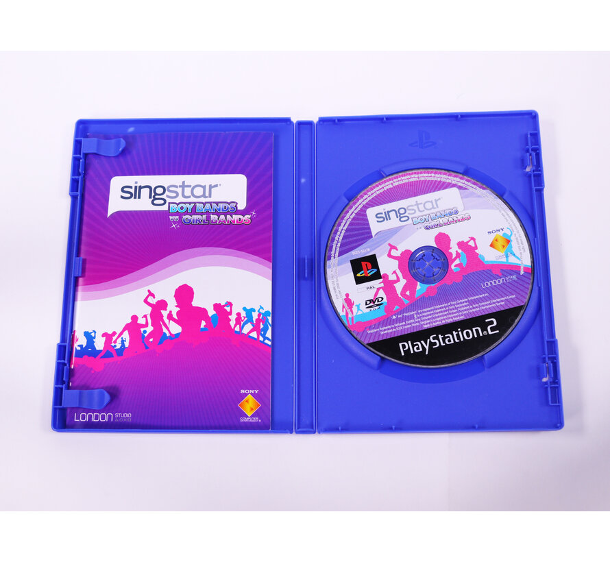 PlayStation 2 - SingStar Boy Bands vs Girl Bands
