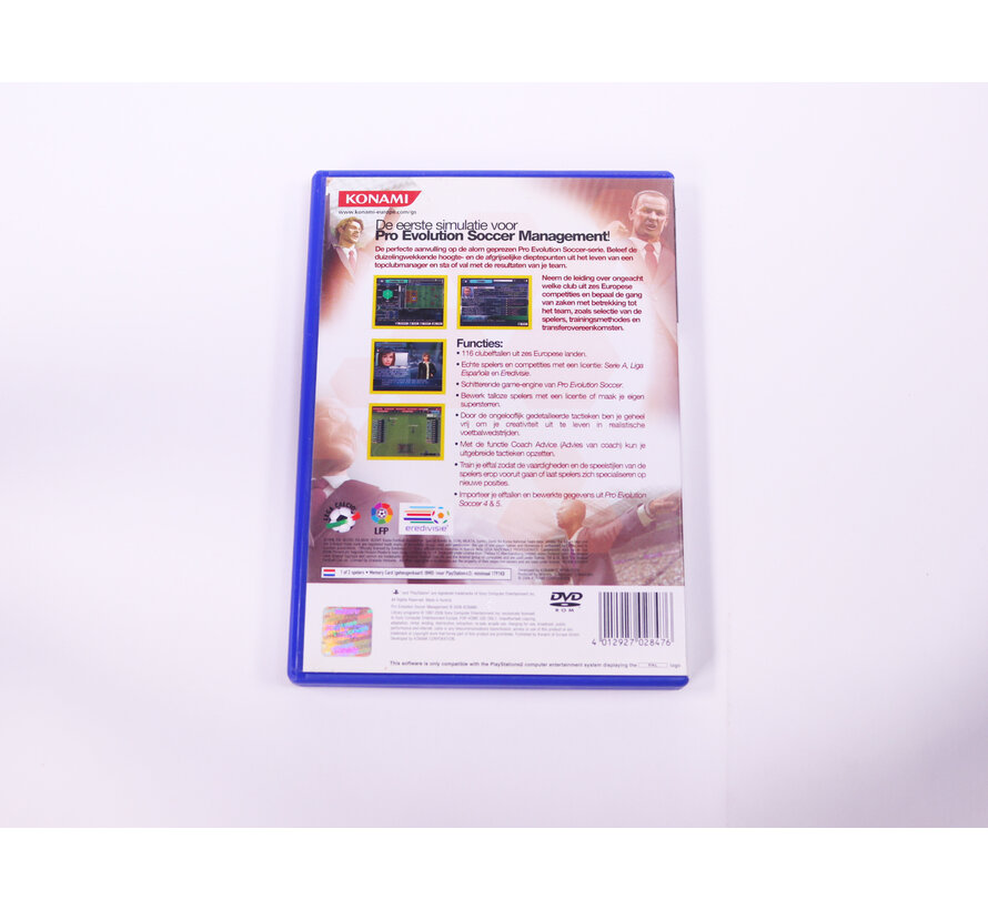 PlayStation 2 - Pro Evolution Soccer Management [No Manual]