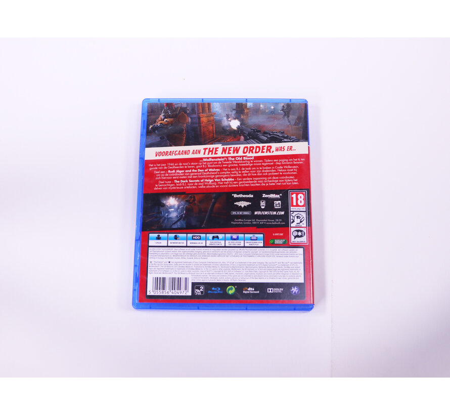 PlayStation 4 - Wolfenstein The Old Blood [Gebruikt]